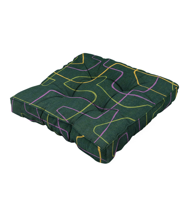 Florance kussen ca.47x47cm Joah green