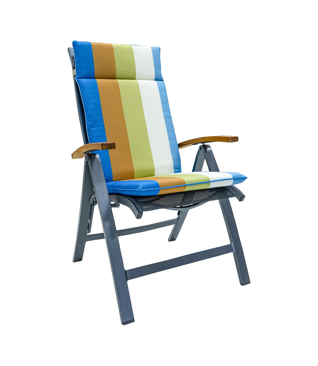 Kussen hoog universeel ca.120x50cm Vivero azur