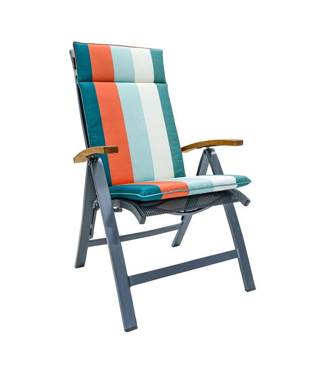 Kussen hoog universeel ca.120x50cm Vivero sea blue