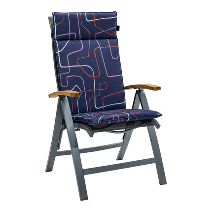 Kussen hoog universeel ca.120x50cm Joah indigo