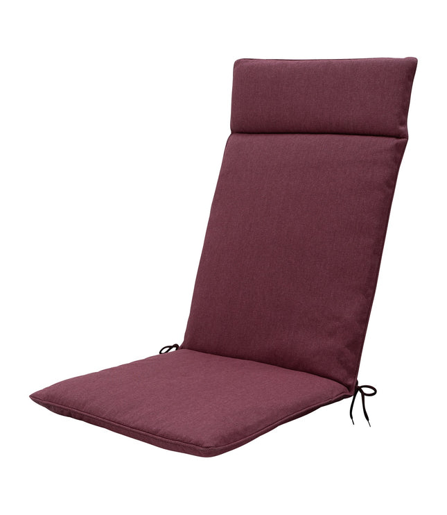 Kussen hoog universeel ca.120x50cm Bordeaux canvas eco+