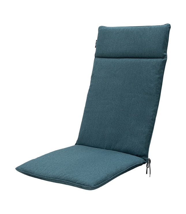 Kussen hoog universeel ca.120x50cm Sea blue canvas eco+