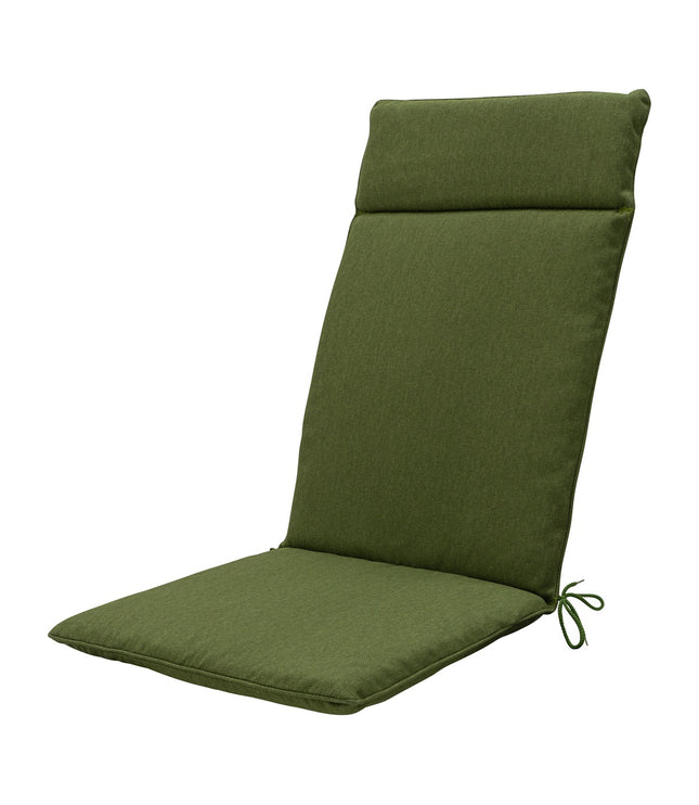 Kussen hoog universeel ca.120x50cm Moss green canvas eco+