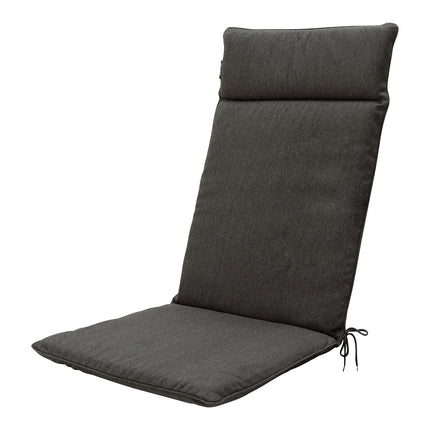 Kussen hoog universeel ca.120x50cm Dark grey canvas eco+