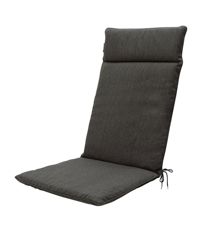 Kussen hoog universeel ca.120x50cm Dark grey canvas eco+