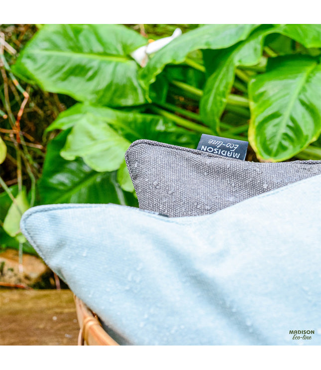 Kussen hoog universeel ca.120x50cm Dark grey canvas eco+