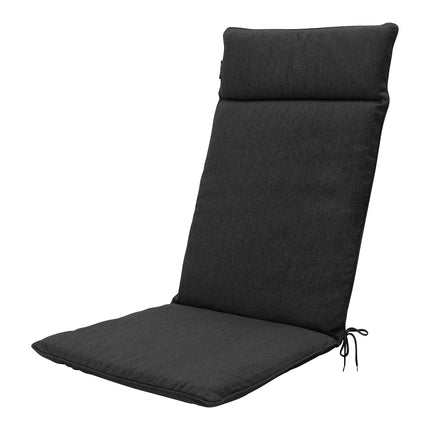 Kussen hoog universeel ca.120x50cm Black canvas eco+