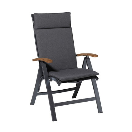 Kussen hoog universeel ca.120x50cm Outdoor Manchester grey