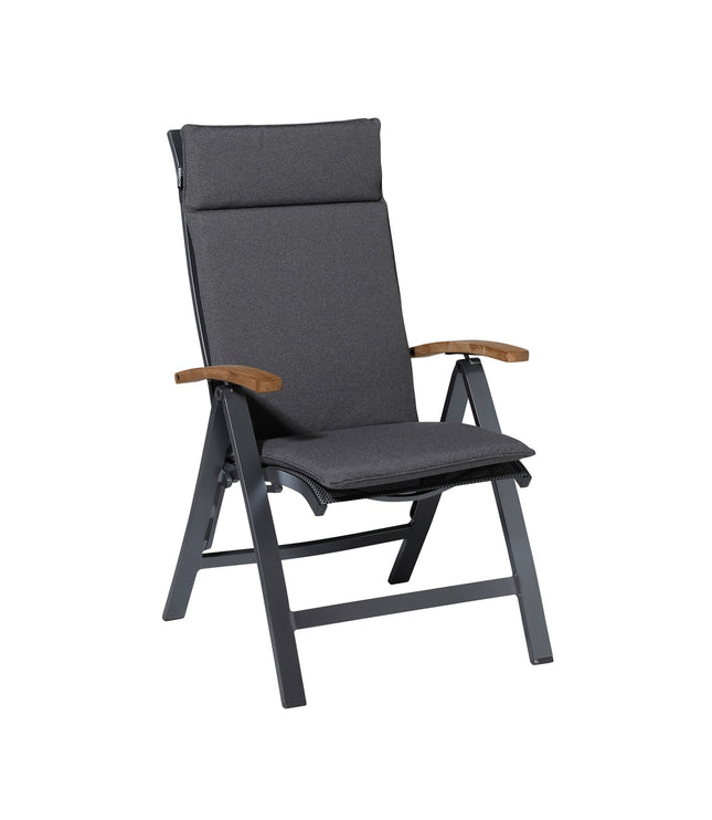 Kussen hoog universeel ca.120x50cm Outdoor Manchester grey