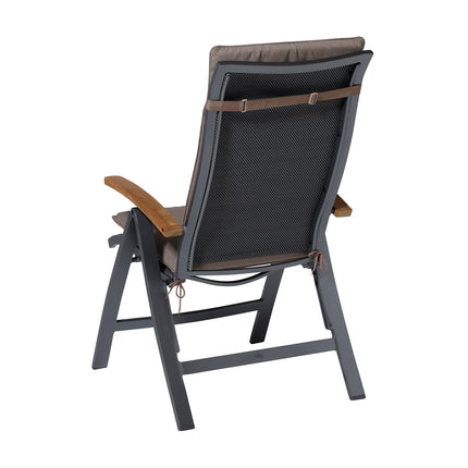 Kussen hoog universeel ca.120x50cm Outdoor Manchester taupe