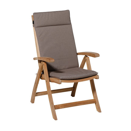 Kussen hoog universeel ca.120x50cm Outdoor Manchester taupe