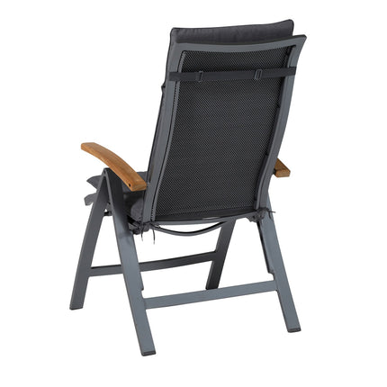 Kussen hoog universeel ca.120x50cm Outdoor Panama grey