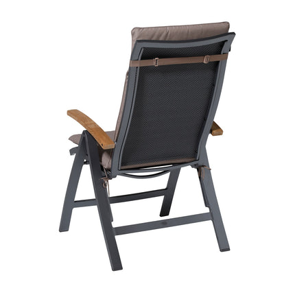 Kussen hoog universeel ca.120x50cm Outdoor Panama taupe