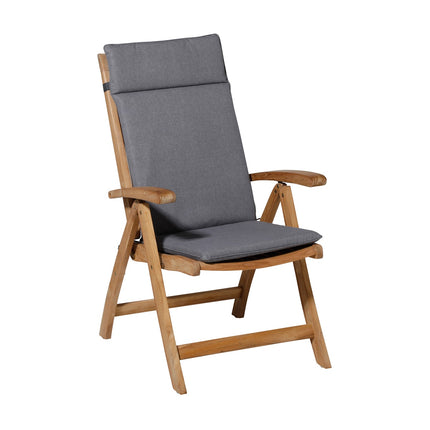Kussen hoog universeel ca.120x50cm Outdoor Oxford grey