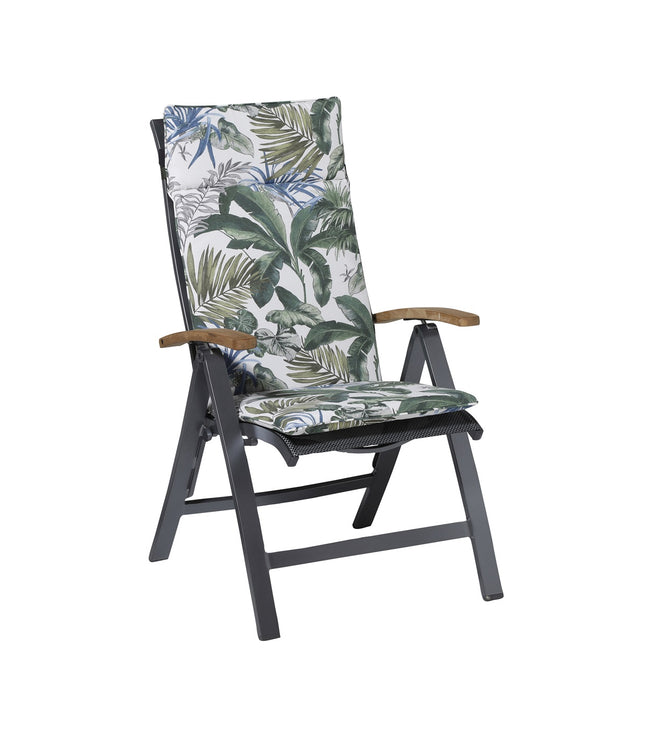 Kussen hoog universeel ca.120x50cm Outdoor bliss blue