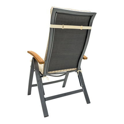 Kussen hoog universeel ca.120x50cm Outdoor+ Mairo sand