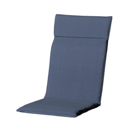Kussen hoog universeel rits ca.120x50cm Panama safier blue