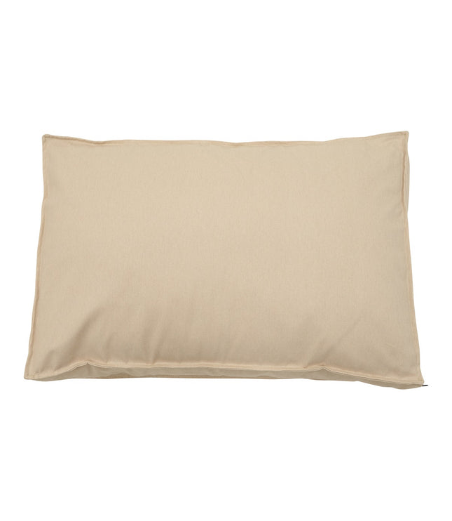 Hondenlounge ca.100x68x15cm Beige canvas eco+