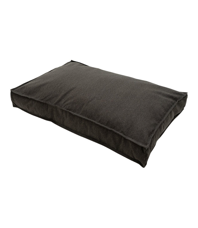 Hondenlounge ca.100x68x15cm Dark grey canvas eco+
