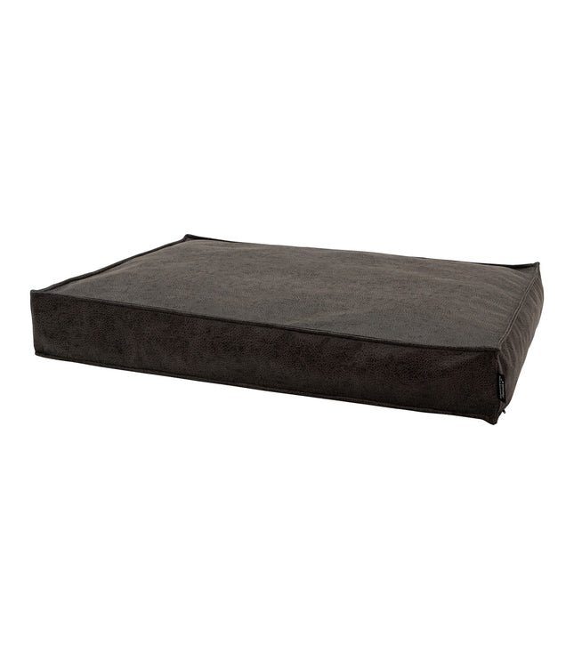 Hondenlounge ca.100x68x15cm Leather look taupe