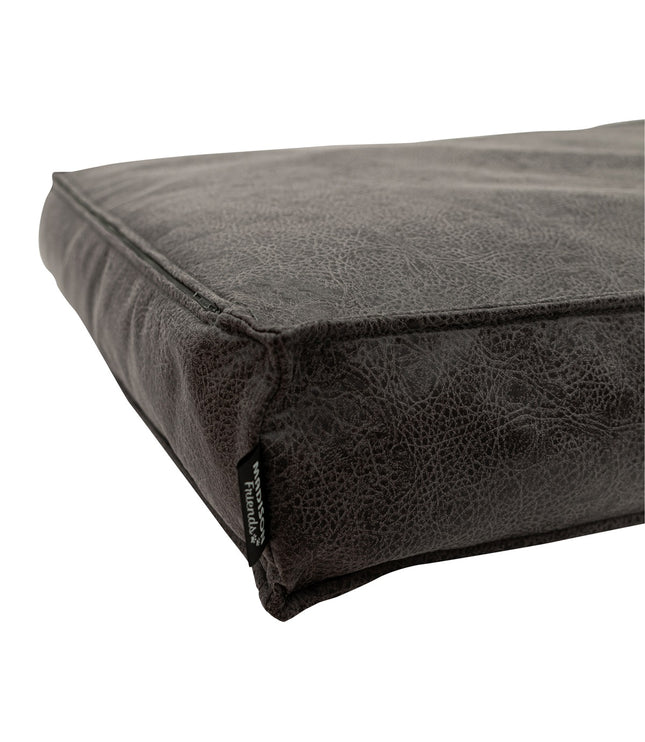 Hondenlounge ca.100x68x15cm Leather look taupe