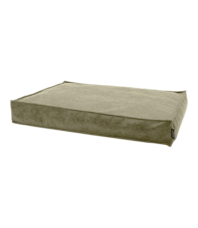 Hondenlounge ca.100x68x15cm Leather look sand