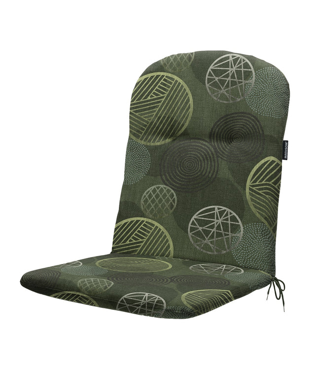 Kuip hoog ca.96x45cm Circle green