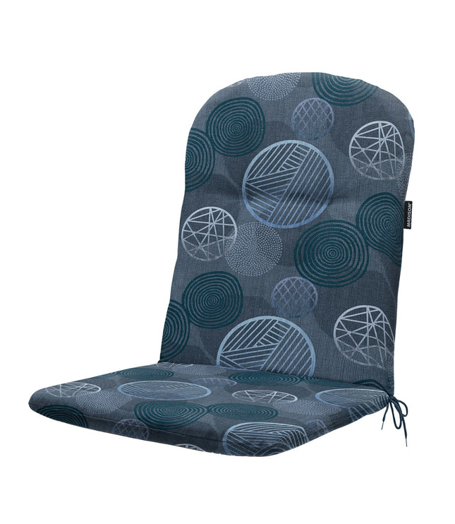 Kuip hoog ca.96x45cm Circle blue