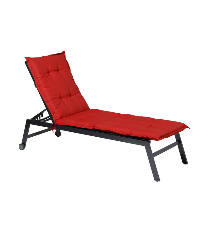 Ligbedkussen ca.200x65cm Basic red