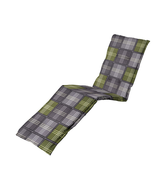 Ligbedkussen ca.200x65cm Patchy olive