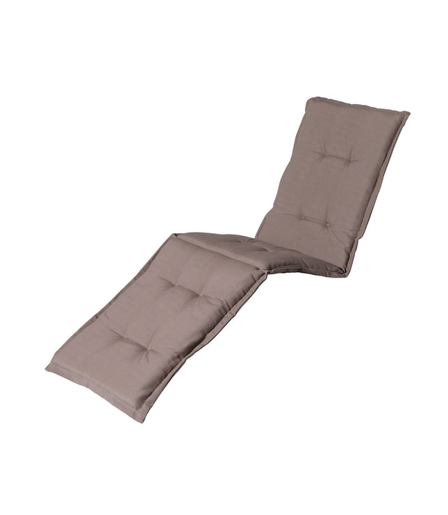 Ligbedkussen ca.200x65cm Panama taupe
