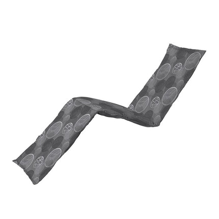 Ligbedkussen ca.200x65cm Circle grey