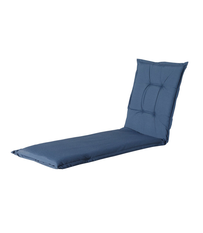 Ligbedkussen ca.200x65cm Outdoor Panama safier blue