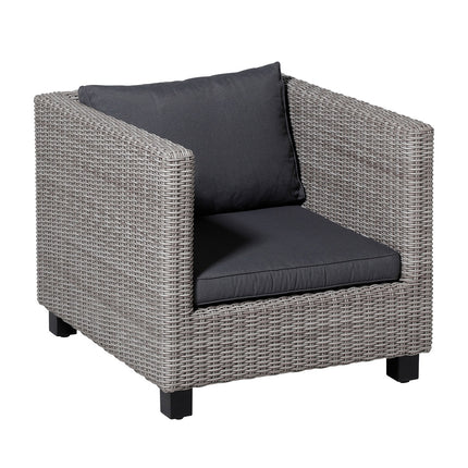 Lounge luxe ca.60x60cm Panama grey