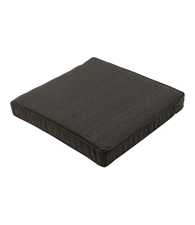 Lounge luxe ca.60x60cm Dark grey canvas eco+