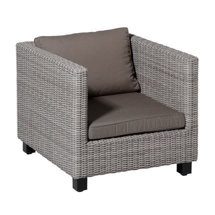 Lounge luxe ca.60x60cm Rib liver