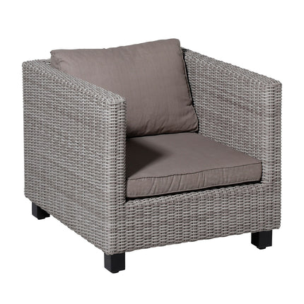 Lounge luxe ca.73x73cm Basic taupe