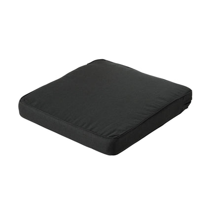 Lounge luxe ca.73x73cm Rib black