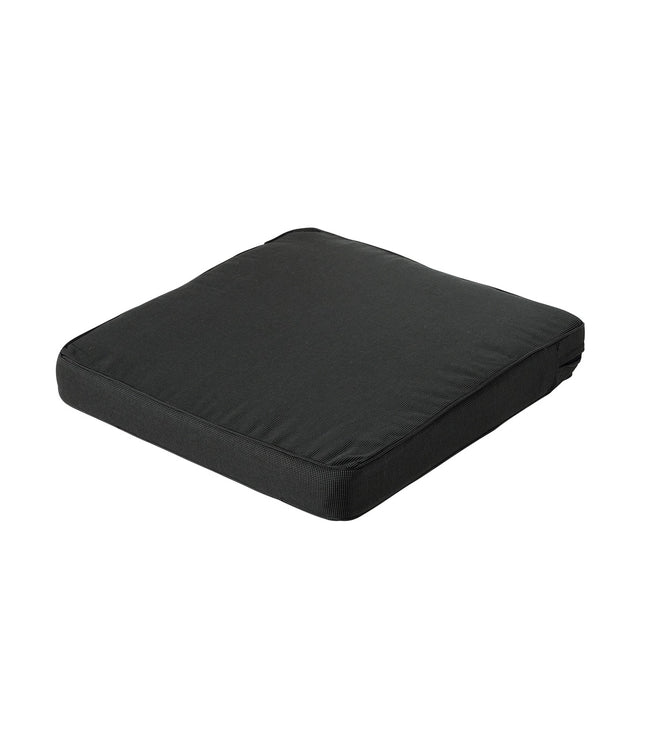 Lounge luxe ca.73x73cm Rib black