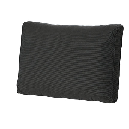 Lounge rug soft ca.40x73cm Rib black