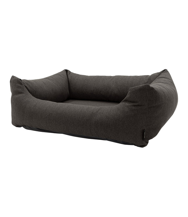 Hondenmand ca.100x80x25cm Dark grey canvas eco+