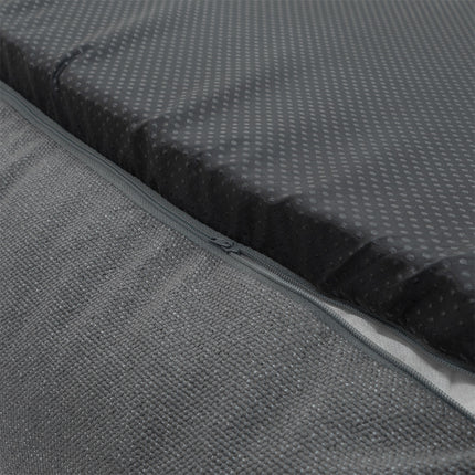 Hondenmand ca.120x95x28cm Outdoor Manchester grey