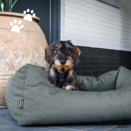 Hondenmand ca.120x95x28cm Outdoor Manchester grey