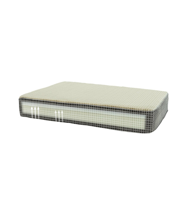 Orthopedisch kussen ca.55x45cm Taupe