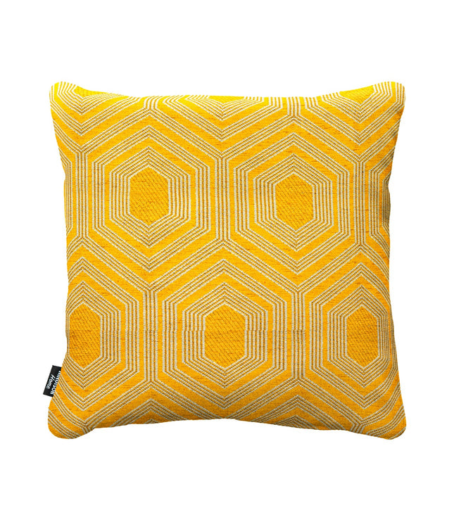 Sierkussen ca.60x60cm Boston mustard