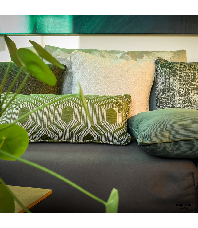 Sierkussen ca.30x60cm Nola green