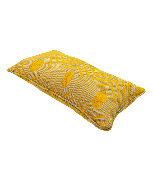 Sierkussen ca.30x60cm Boston mustard