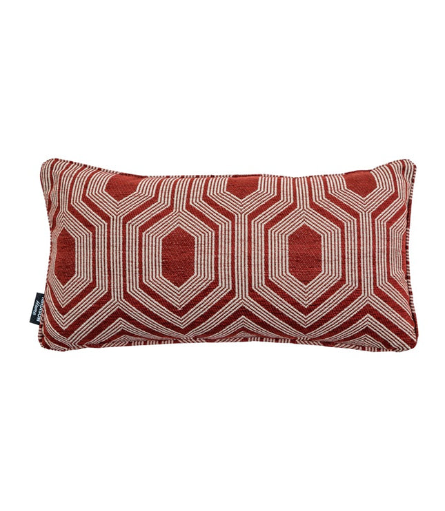 Sierkussen ca.30x60cm Boston bordeaux