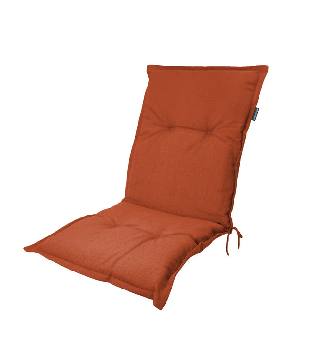 Kussen lage rug ca.105x50cm Basic terra