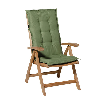 Kussen lage rug ca.105x50cm Basic green